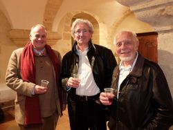 Les trois présidents successifs des AdSV : Henri d'Herbès, Marc Roussel, Francis Moze