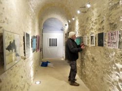 François Gilly installe son exposition